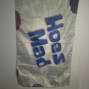 Blue and Gray Graphic Banner